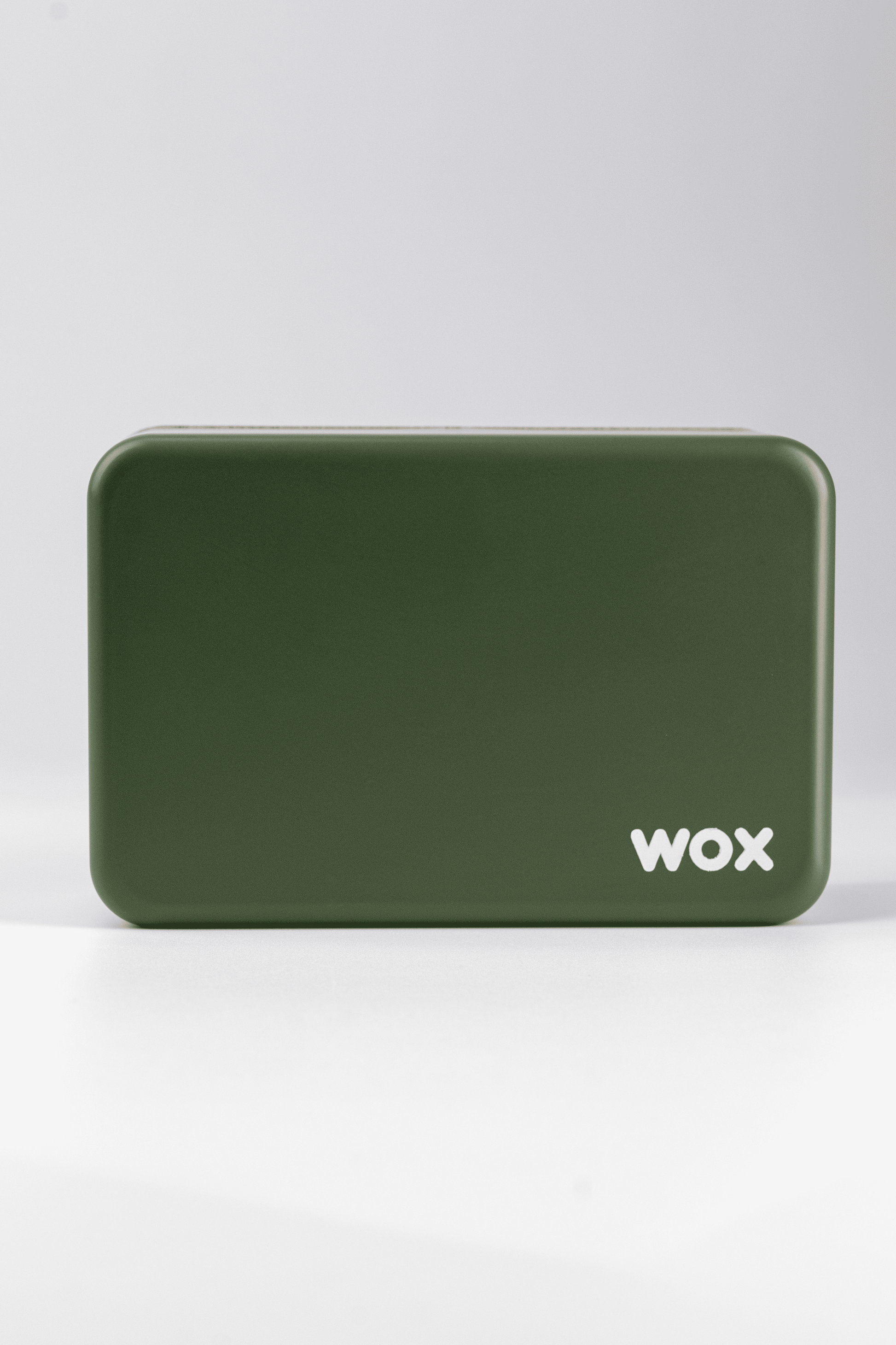 Weed Box Wox. Caixa para guardar tudo o que precisas para o teu ritual canábico. Caixa verde